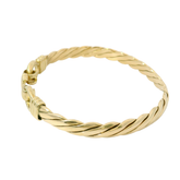 6.75” Pre-owned 9CT Hook & Loop Bangle (19.7g)